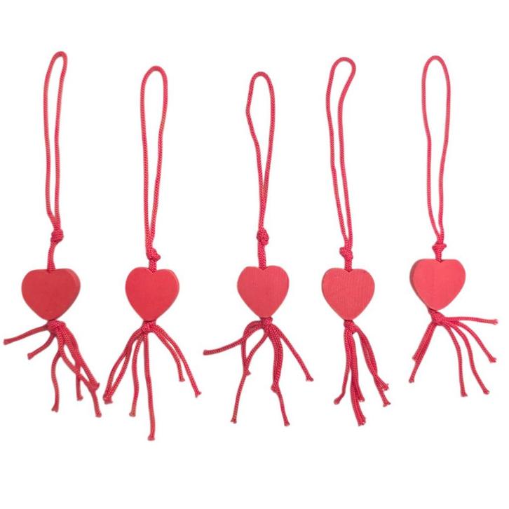 Fako Bijoux - Hartje Rood Geluksbrenger - Gelukshanger -, Diversen, Cadeauverpakkingen, Verzenden