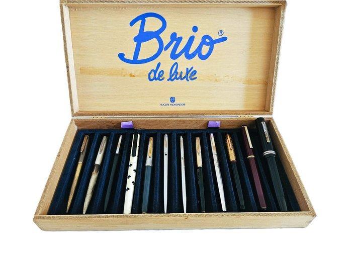Set di 12 Penne Vintage Waterman,Omas, Aurora, Flaminia, Verzamelen, Pennenverzamelingen