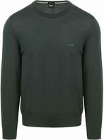 BOSS Trui Botto Wol Donkergroen maat Maat 52/54 (L) Heren, Kleding | Heren, Truien en Vesten, Maat 52/54 (L), BOSS, Verzenden