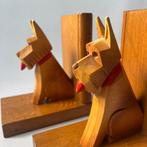 Serre-livres (2) - Art déco - Cale-livres sculptés à la main, Antiquités & Art