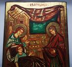 Icoon - Moeder van God Genezer - Hout - Met de hand