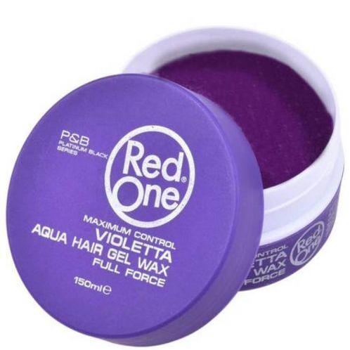 Red One Full Force Aqua Hair Gel Wax Violetta 150ml, Bijoux, Sacs & Beauté, Beauté | Soins des cheveux, Envoi