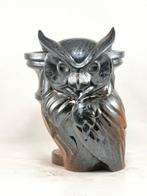 Federico Alibrio - sculptuur, Alchemy Owl - 21 cm - Keramiek