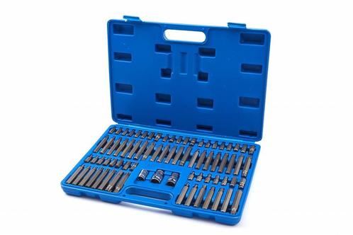 TM 75 Delige Inbus, Torx, Spline en Ribe Doppenset, Auto diversen, Autogereedschap, Verzenden