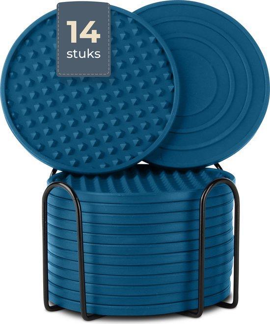 2dekans | Castagnola Siliconen Onderzetters – Onderzetters, Huis en Inrichting, Woonaccessoires | Onderzetters, Ophalen of Verzenden