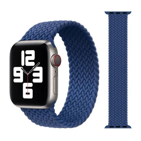Gevlochten Nylon Bandje voor iWatch 42mm / 44mm  (Large) -, Handtassen en Accessoires, Smartwatches, Nieuw, Verzenden