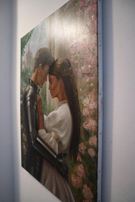 Mihai Pandelescu - Till the end of time, Antiek en Kunst, Kunst | Schilderijen | Modern