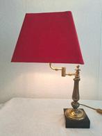 Lampe de table - Laiton, Marbre - bras articulé réglable