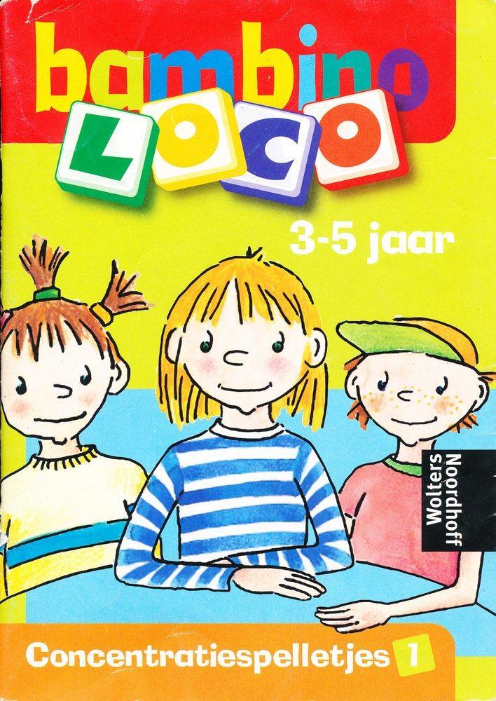 Bambino Loco Concentratiespelletjes 1 (3-5 jaar), Boeken, Schoolboeken, Verzenden