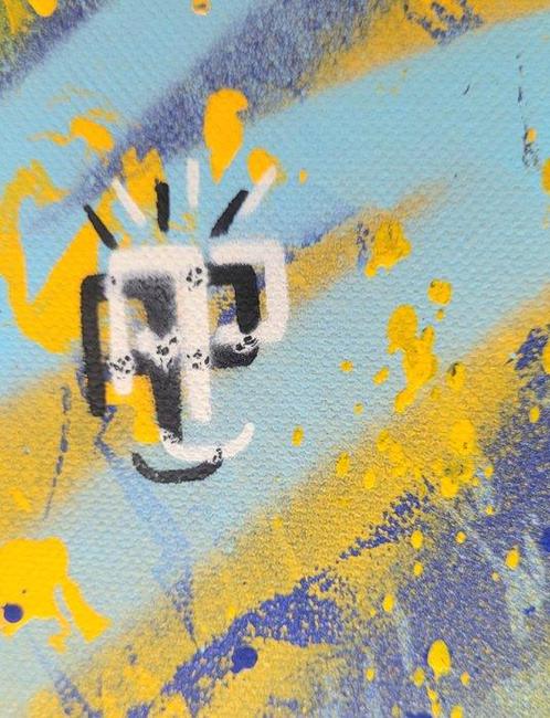 Alexandre Petrus (1988) - BASQUIAT, Antiek en Kunst, Kunst | Schilderijen | Modern