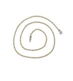 Halsketting - 18 karaat Geel goud, Witgoud, Handtassen en Accessoires, Kettingen, Nieuw