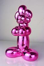 Figurine - Pink Balloon Dog - Jeff Koons Style - Porcelaine