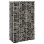 vidaXL Mur en gabion avec couvercles Acier galvanisé, Verzenden