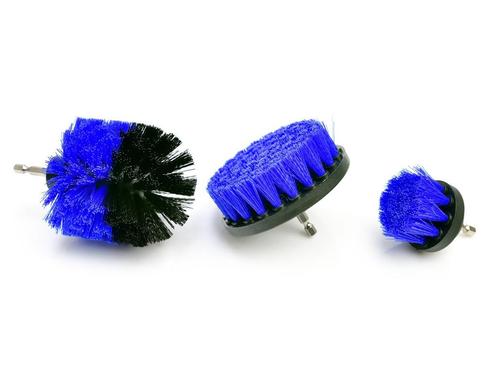GEKO Borstel set voor boormachine (3-delig), Auto diversen, Auto-accessoires, Nieuw, Ophalen of Verzenden