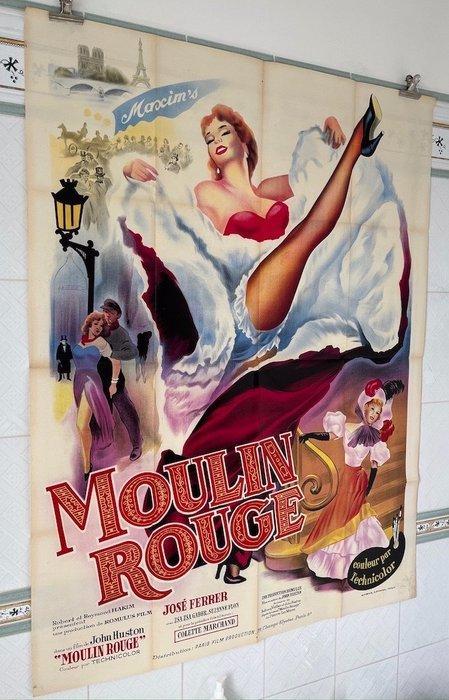 Moulin rouge (1952) John Houston, Zsa Zsa Gabor - French, Verzamelen, Film en Tv