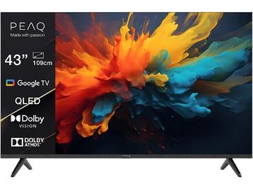 Peaq -  43gqu-5024t 43 Qled Smart 4k - Zwart beschikbaar voor biedingen