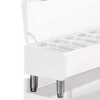 Kit van 4 R.V.S. poten voor structuren GN 1/3, regelbaar, Verzenden, Nieuw in verpakking, Koelen en Vriezen