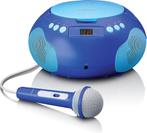 Lenco SCD-620BU - Draagbare radio/ CD player met microfoon -, Verzenden, Nieuw