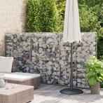 vidaXL Schanskorfmuur met deksels 300x50x150 cm, Verzenden, Nieuw