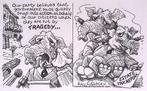 Pentekening Amerika - Intrekking van de successiebelasting, Antiek en Kunst, Kunst | Tekeningen en Fotografie, Verzenden