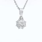 Ketting met hanger - 18 karaat Witgoud -  0.68ct. tw., Handtassen en Accessoires