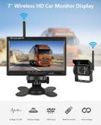 Draadloze Grote Achteruitrijcamera Set, 7 Inch Scherm, 120GR, Auto diversen, Auto-accessoires, Verzenden, Nieuw