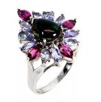 Zonder Minimumprijs - Ring 925 Sterling Zilver - Natuurlijke, Nieuw