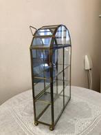 Vitrine - Verre, Laiton