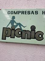 Emaille bord - Picnic - een plek voor hygiënische, Antiek en Kunst