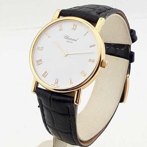 Chopard - Classic 18K (750) Yellow Gold Case with Roman, Handtassen en Accessoires, Horloges | Heren