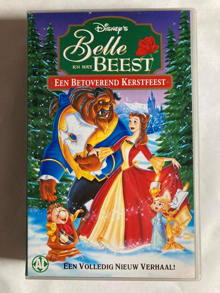BELLE EN HET BEEST EEN BETOVEREND KERSTFEEST (VHS), Cd's en Dvd's, VHS | Film, Gebruikt