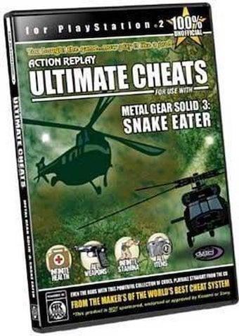 Action Replay Ultimate Cheats for Metal Gear Solid 3 Snak..., Games en Spelcomputers, Games | Sony PlayStation 2, Zo goed als nieuw