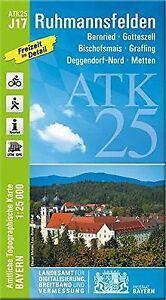 ATK25-J17 Ruhmannsfelden (Amtliche Topographische Karte ..., Livres, Livres Autre, Envoi