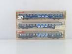 Fleischmann N - 8156 - Modeltrein personenwagen (3) - 3x, Nieuw