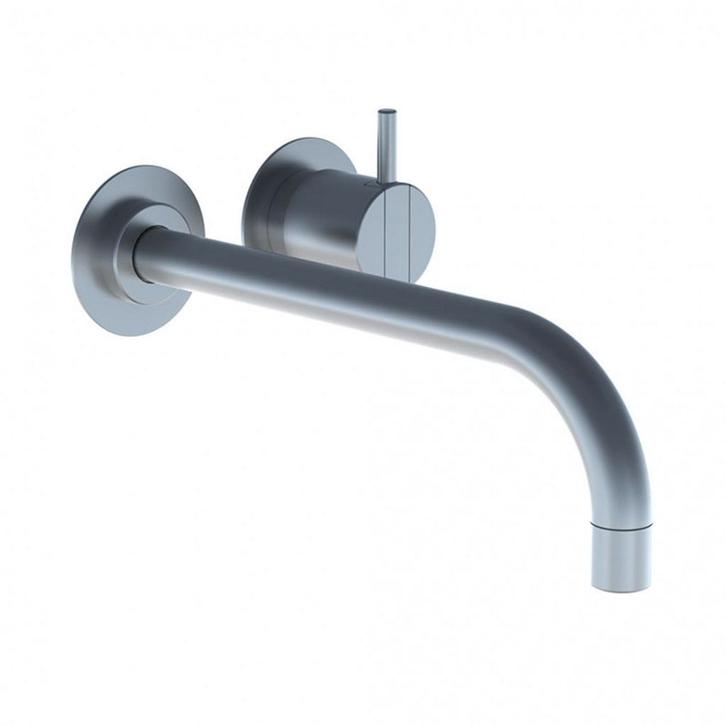 Bieden: Vola 121X basin mixer chrome stainless, Doe-het-zelf en Bouw, Sanitair, Ophalen of Verzenden