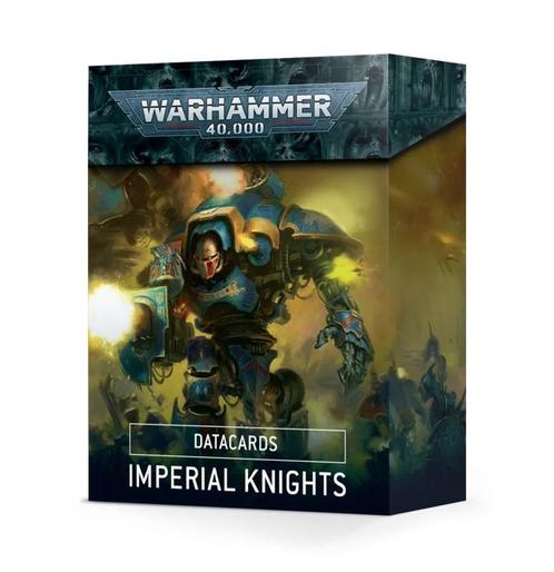 Datacards imperial knights (Warhammer 40.000 nieuw), Hobby & Loisirs créatifs, Wargaming, Enlèvement ou Envoi