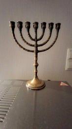 Kandelaar - Gepatineerd brons - Zevenarmige kandelaar