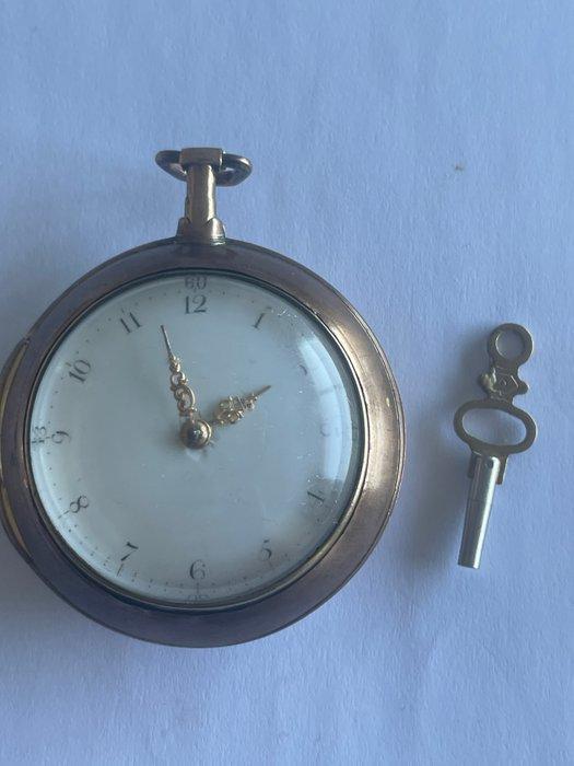 Wm. Linnwey - Chester - Caldeirão com dupla caixa - Vóór, Handtassen en Accessoires, Horloges | Heren