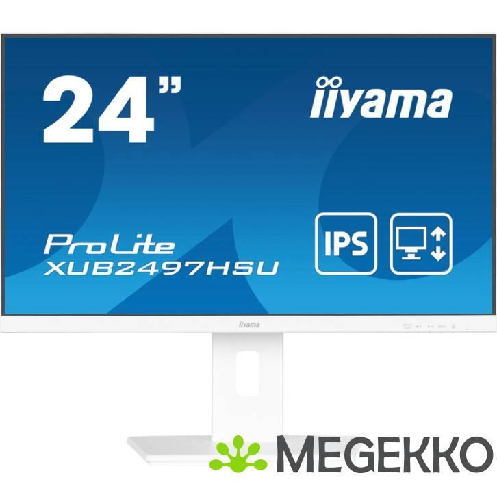 Iiyama ProLite XUB2497HSU-W2 24  Full HD 100Hz IPS Monitor, Computers en Software, Overige Computers en Software, Nieuw, Verzenden