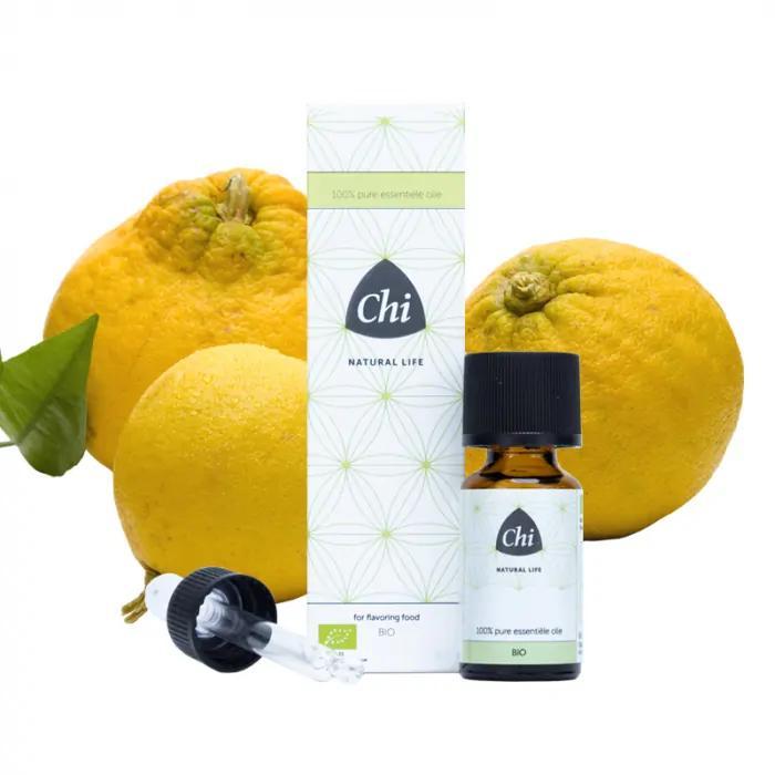 BIO - Bergamot etherische olie - 10 ml - Chi Natural Life, Sport en Fitness, Gezondheidsproducten en Wellness, Ophalen of Verzenden
