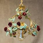 Plafondlamp - IJzer, getrommeld schilderij uit de vroege