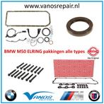 BMW M50 ALLE types ELRING pakkingen keerringen kopbouten, Nieuw, Ophalen of Verzenden, BMW
