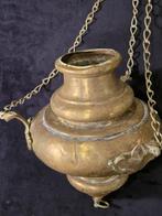 Wierookvat - goudkleurig brons - Antico Turibolo of lamp