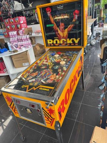 Gottlieb - Flipper mécanique Rocky Pinblall 1982 Gottlieb - beschikbaar voor biedingen