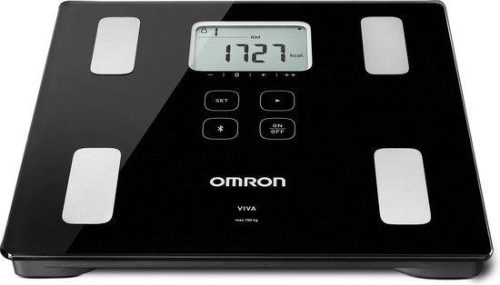 OMRON VIVA Slimme Bluetooth Weegschaal met Lichaamsanalyz..., Elektronische apparatuur, Weegschalen, Nieuw, Verzenden
