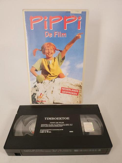 Pippi de Film VHS Kids, Cd's en Dvd's, VHS | Kinderen en Jeugd, Zo goed als nieuw, Ophalen of Verzenden