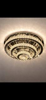 Plafondlamp - Glas, Kristal, Metaal