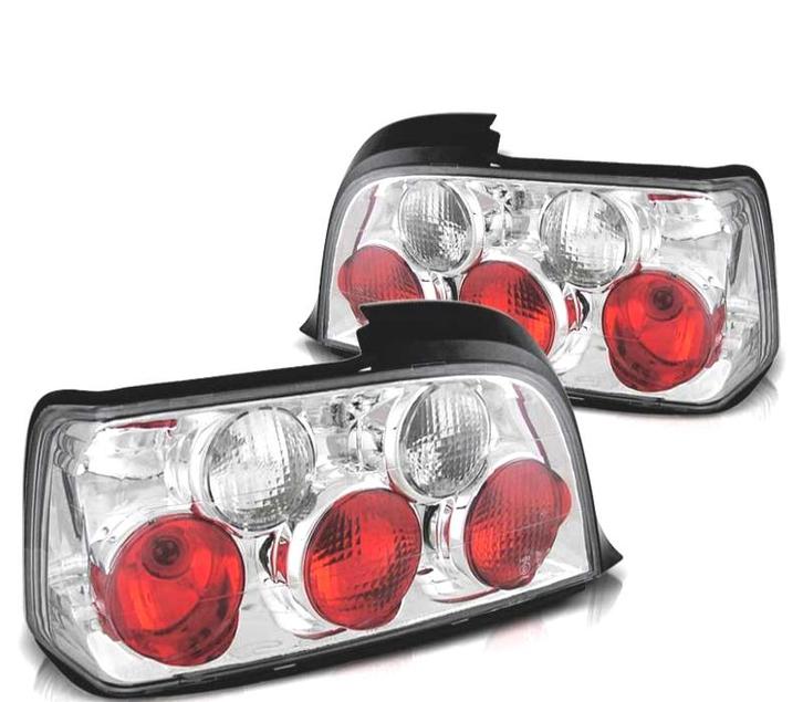 FEUX ARRIÈRE POUR BMW E36 90-99 COUPÉ CHROMÉ LEX, Auto-onderdelen, Verlichting, Verzenden