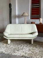 Sofa - Leder - tweezitter, Antiek en Kunst