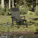 vidaXL Chaise de pêche avec accoudoir pliable camouflage, Verzenden